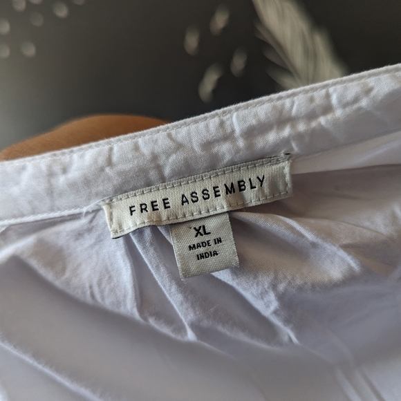 Free Assembly White Dress - Picture 4 of 11